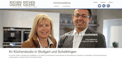Desktop Screenshot of kuechengalerie.com