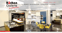 Desktop Screenshot of kuechengalerie.lu